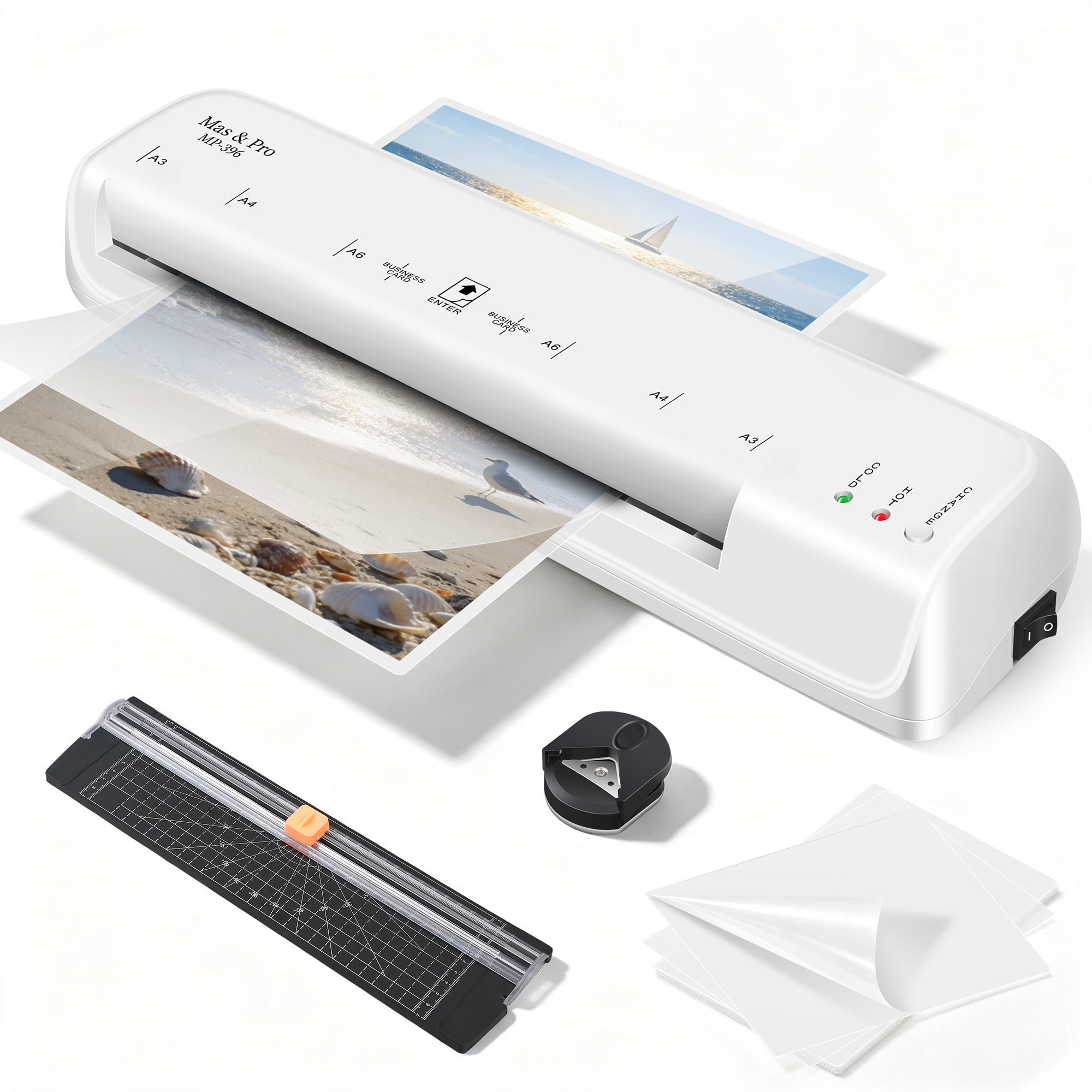 Mas & Pro 13 inch Thermal Laminator Machine – with Starter Kit